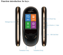 Load image into Gallery viewer, DOSMONO MINI+ Two-way voice translator Offline smart AI translator Interpreter Multi-language translation