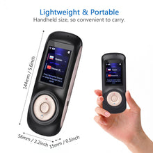 Load image into Gallery viewer, Diamond Portable Travel Buddy Smart Wireless Translator