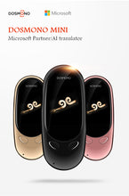 Load image into Gallery viewer, DOSMONO MINI+ Two-way voice translator Offline smart AI translator Interpreter Multi-language translation
